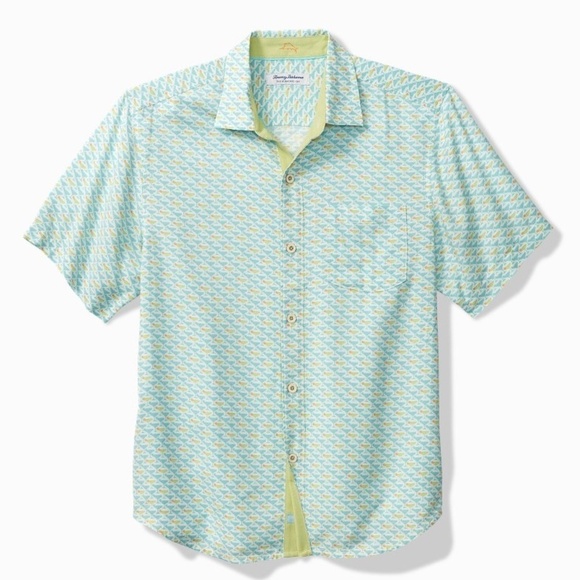 Tommy Bahama Other - Tommy Bahama Men's Veracruz Cay Cocktail Mixer Short-Sleeve Shirt EUC